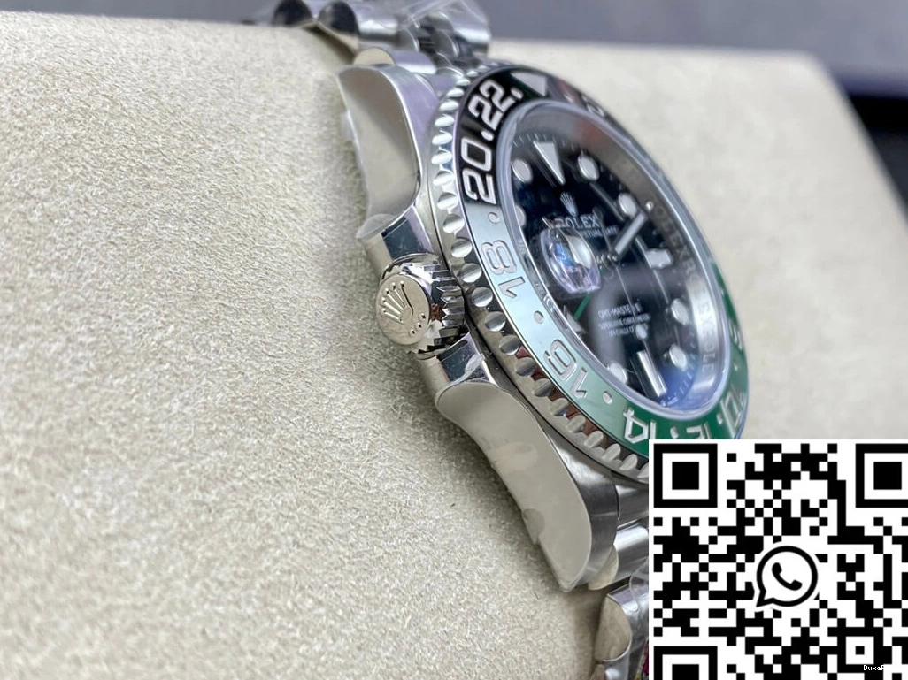 Factory M126720vtnr-0002 Clean Rolex Master II GMT Dial Black 1226